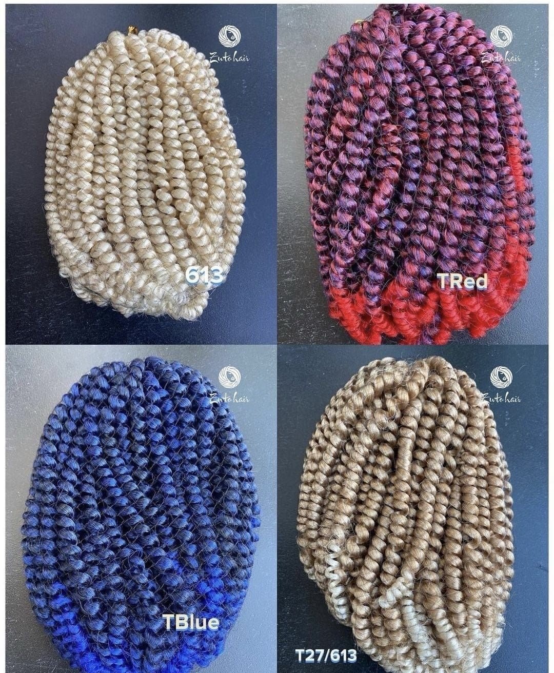 SPRING TWISTS BRAIDING HAIR ATTACHMENT