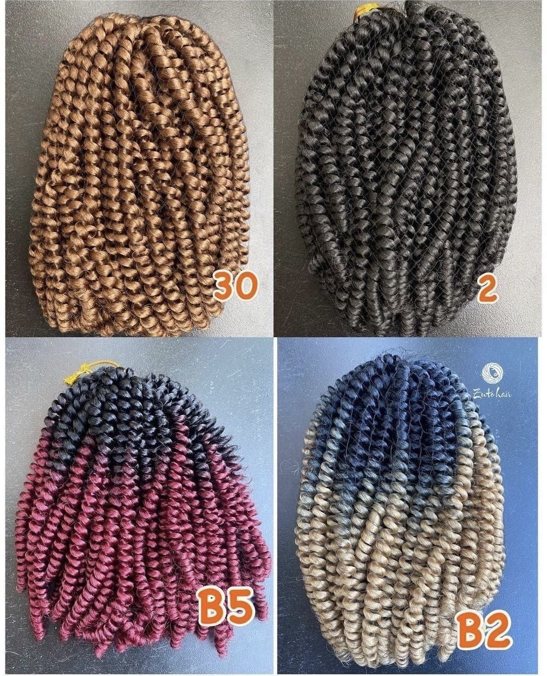 SPRING TWISTS BRAIDING HAIR ATTACHMENT