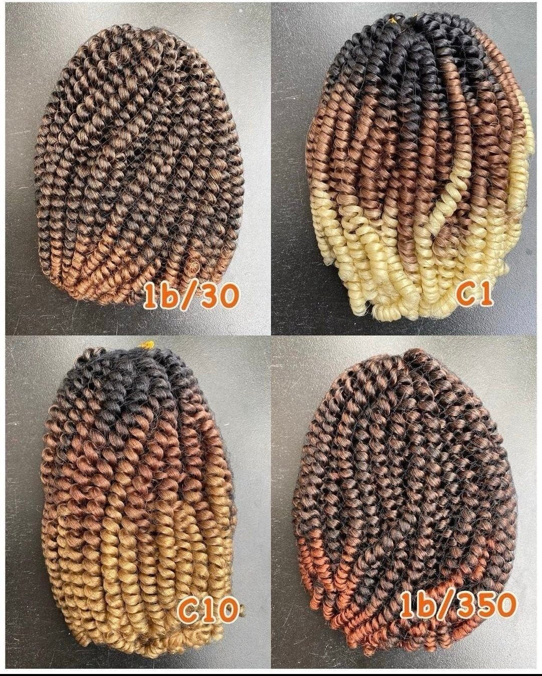 SPRING TWISTS BRAIDING HAIR ATTACHMENT