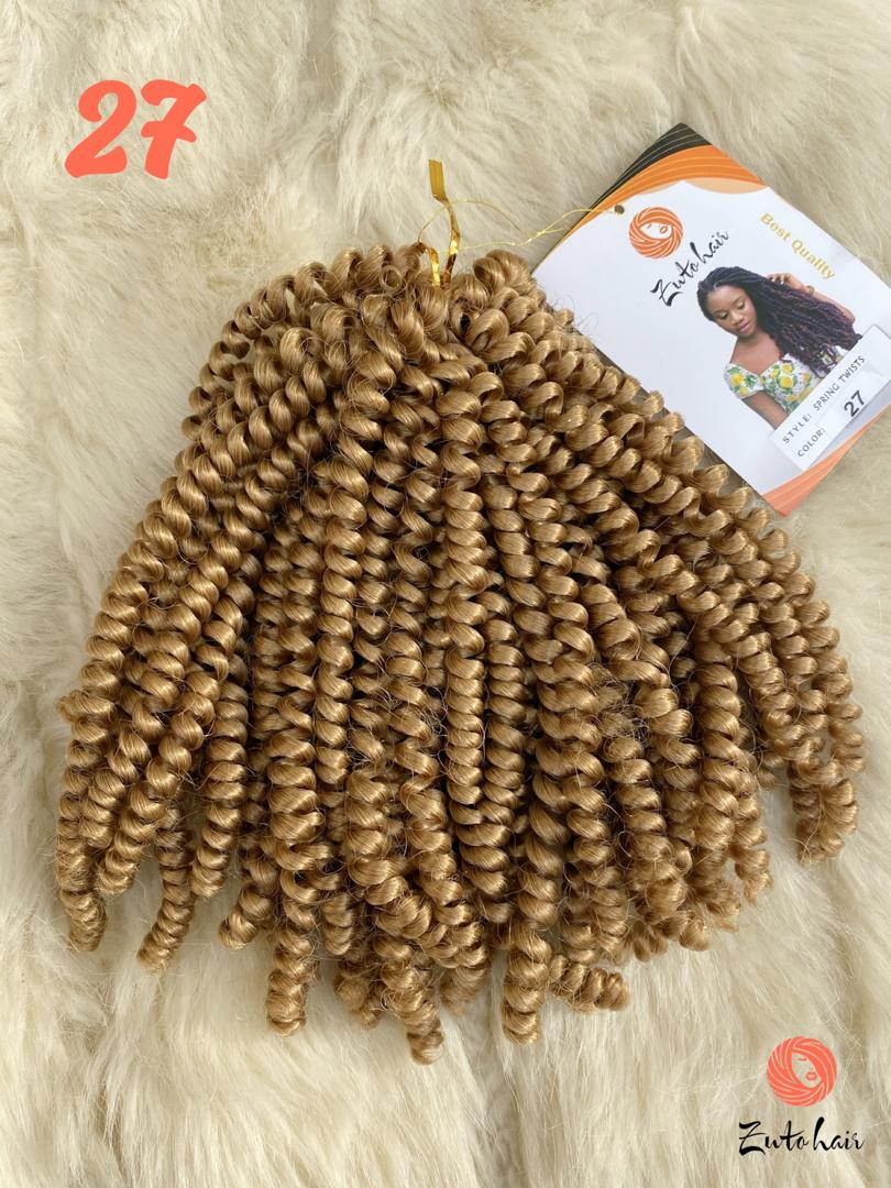 SPRING TWISTS BRAIDING HAIR ATTACHMENT - 27