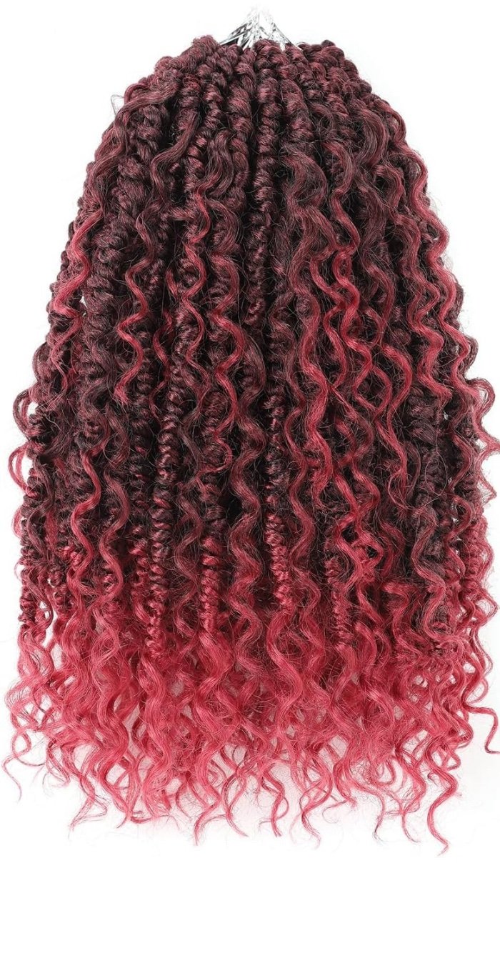 BOHO BOMB TWISTS - tr-plum