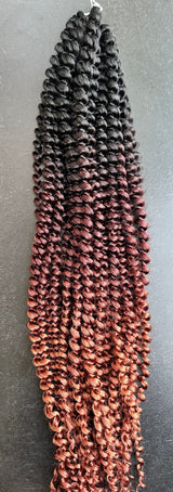 KINKY PASSION TWIST - berry-red