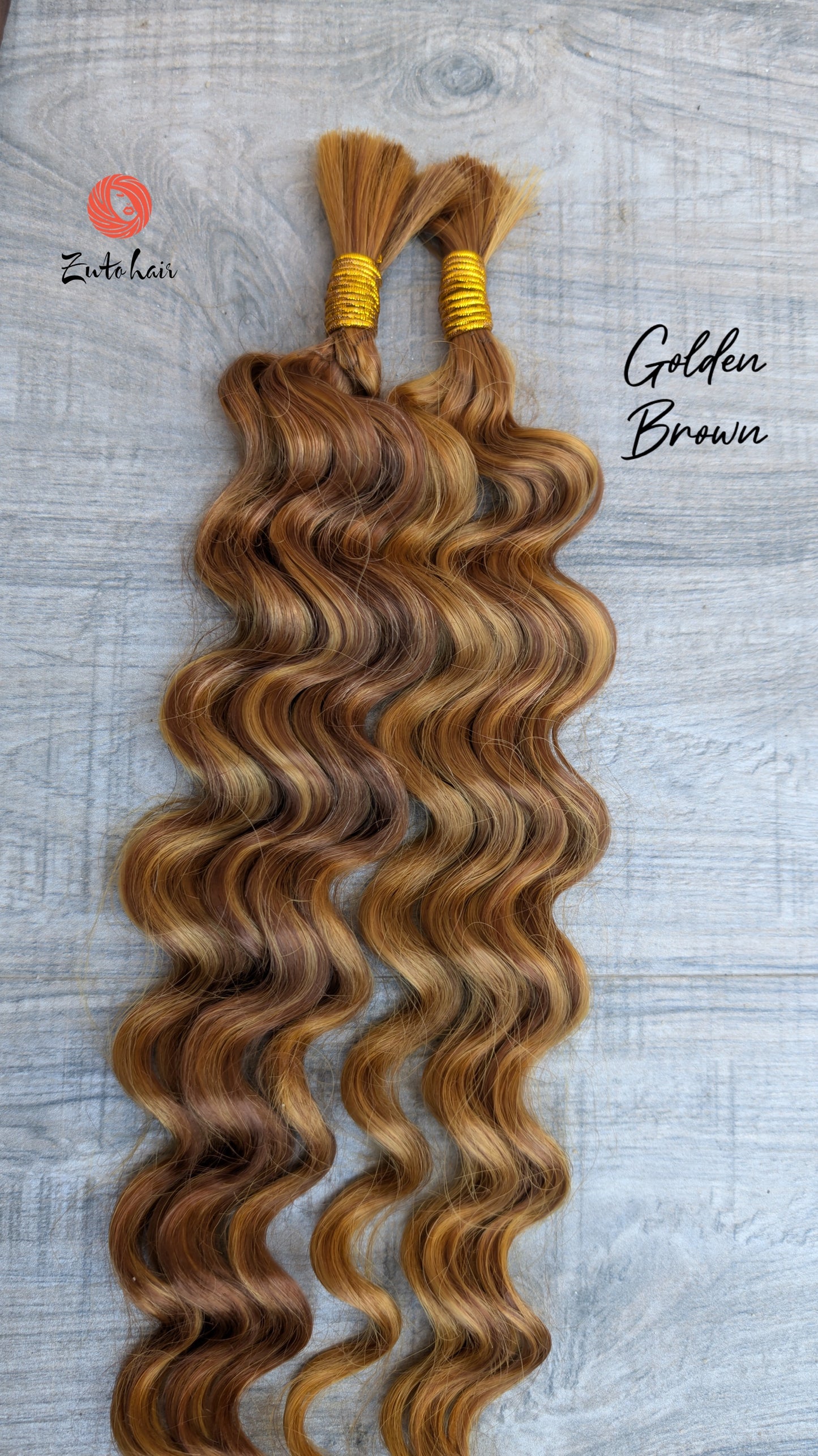 DEEP TWISTS/BOHO - golden brown