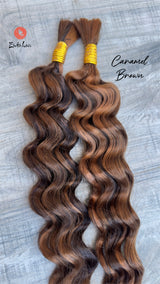 DEEP TWISTS/BOHO - caramel brown