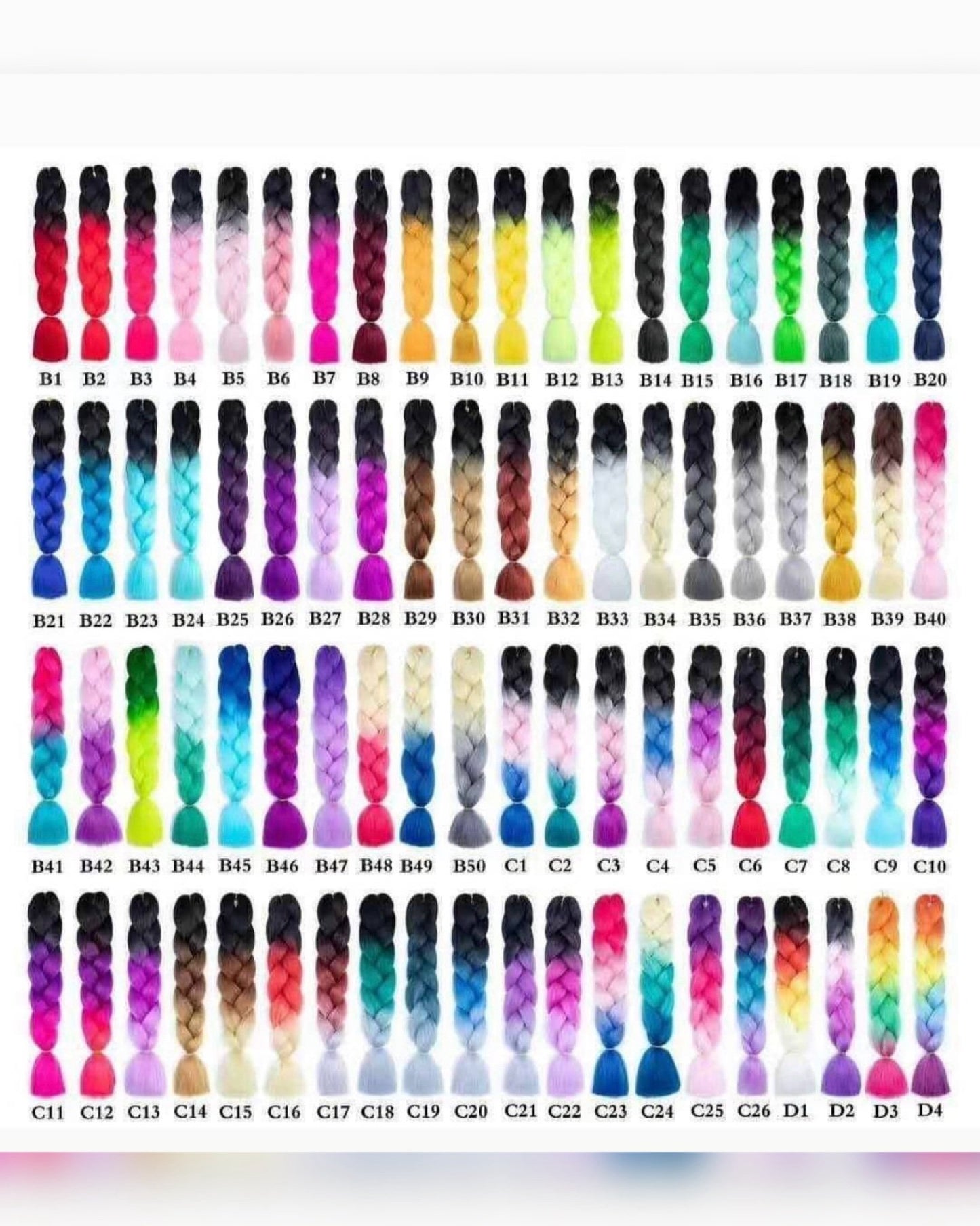 OMBRE BRAIDING ATTACHMENT